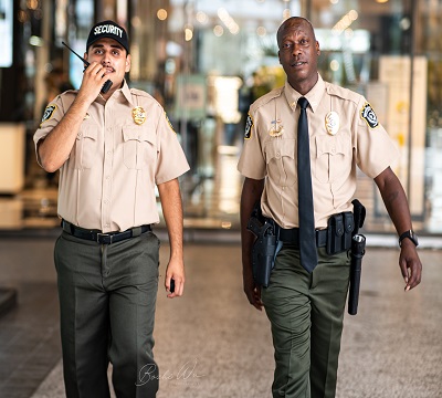 Universal Protection Services Mall Security Guard Accidentally